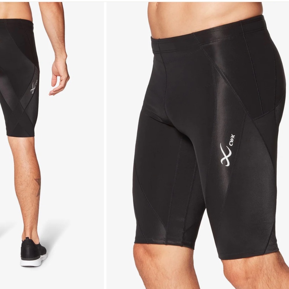 NWT CW-X Men Endurance Generator Muscle & Joint Support Compression Short, Black